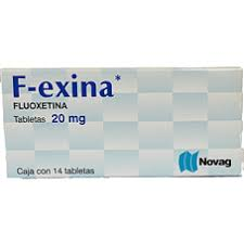 Fluoxetina F-exina 14 Tabletas 20mg Novag— Farmacia Santa Fe