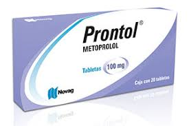 Prontol Metoprolol 20 Tabletas 100mg Novag