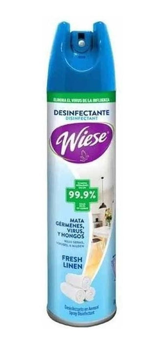 Wiese Desinfectante Aerosol 226 g/8 oz Mata Gérmenes, Virus y Hongos