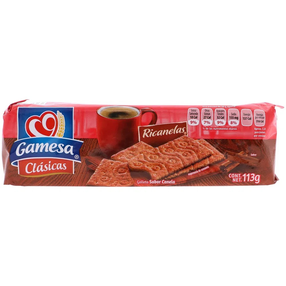 Galletas Gamesa Clásicas Ricanelas 97 g— Farmacia Santa Fe